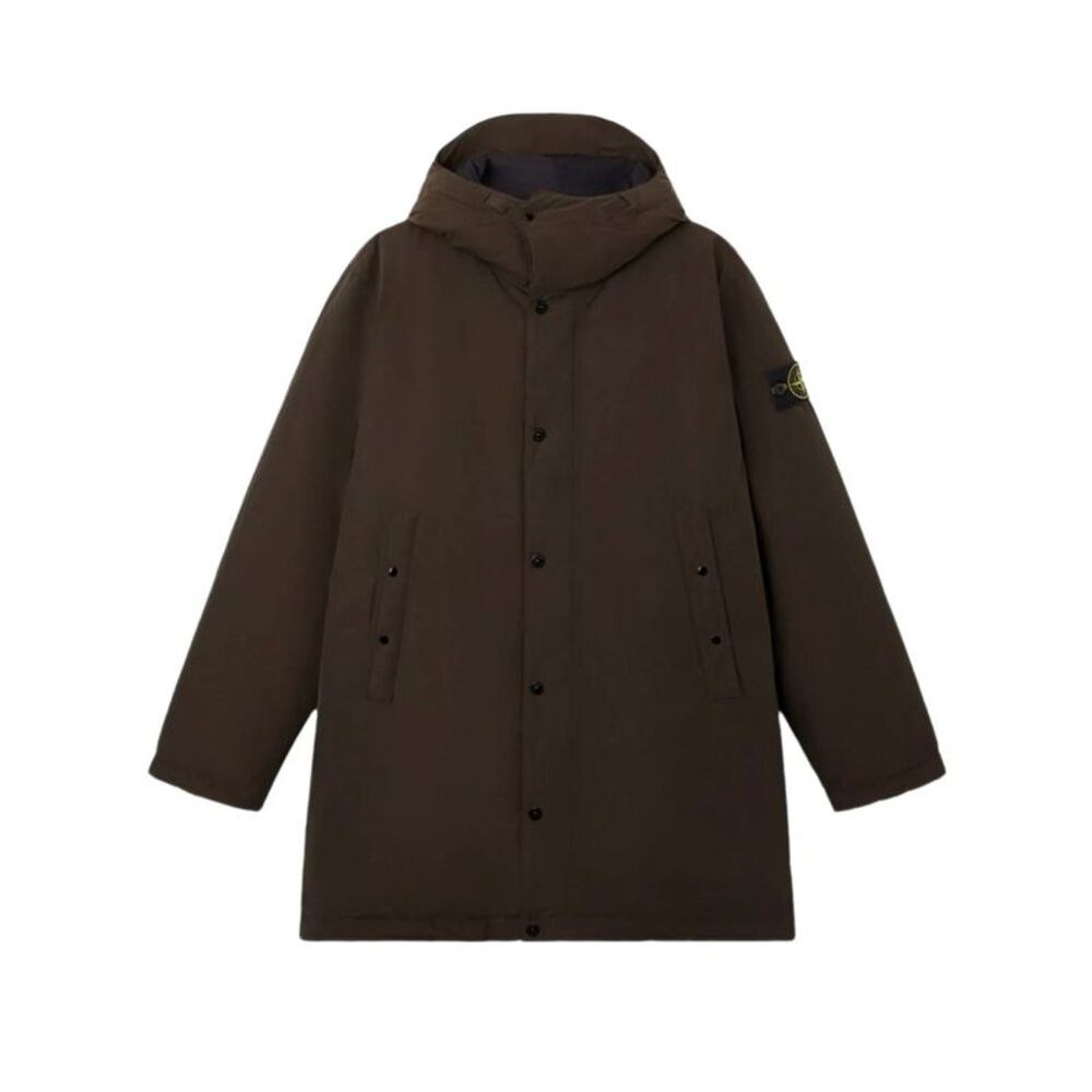 Parka Lungo Imbottito Con Antigoccia Women